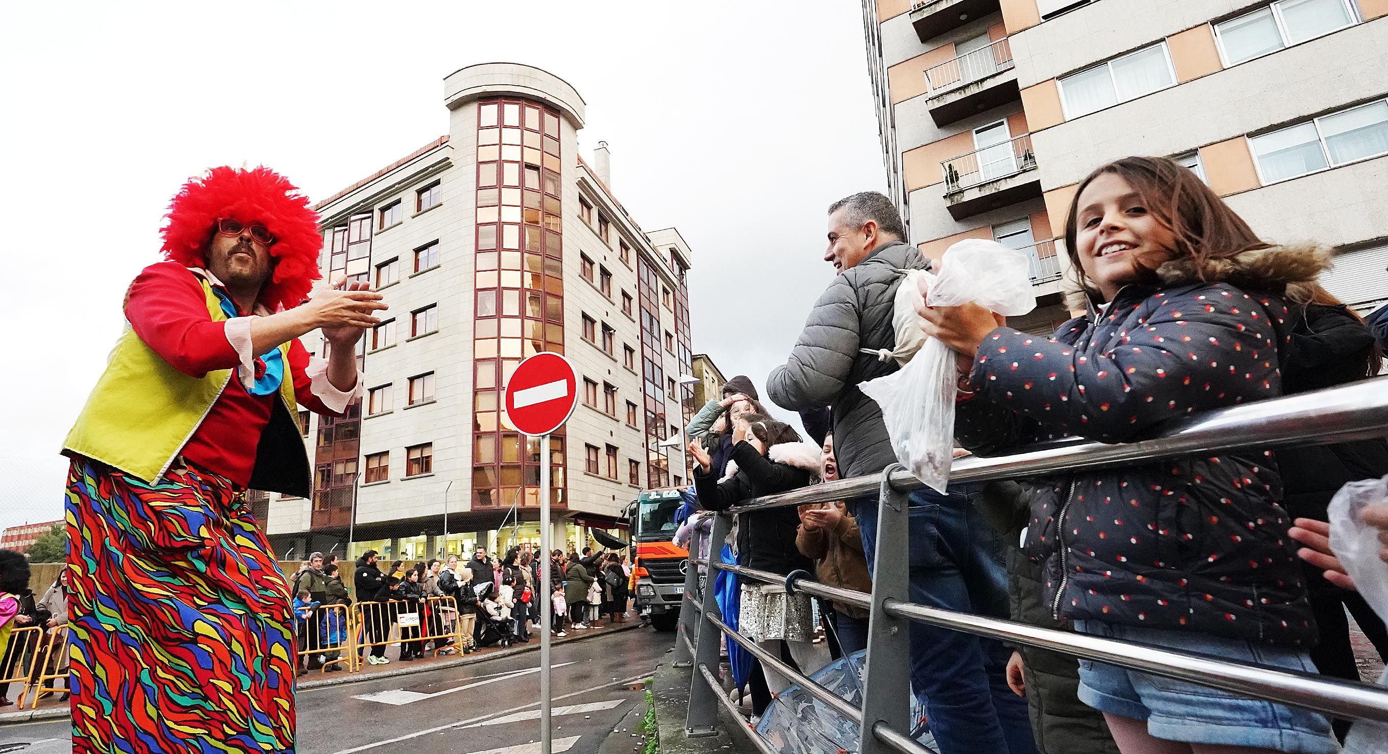 Cabalgata dos Reis Magos en Pontevedra