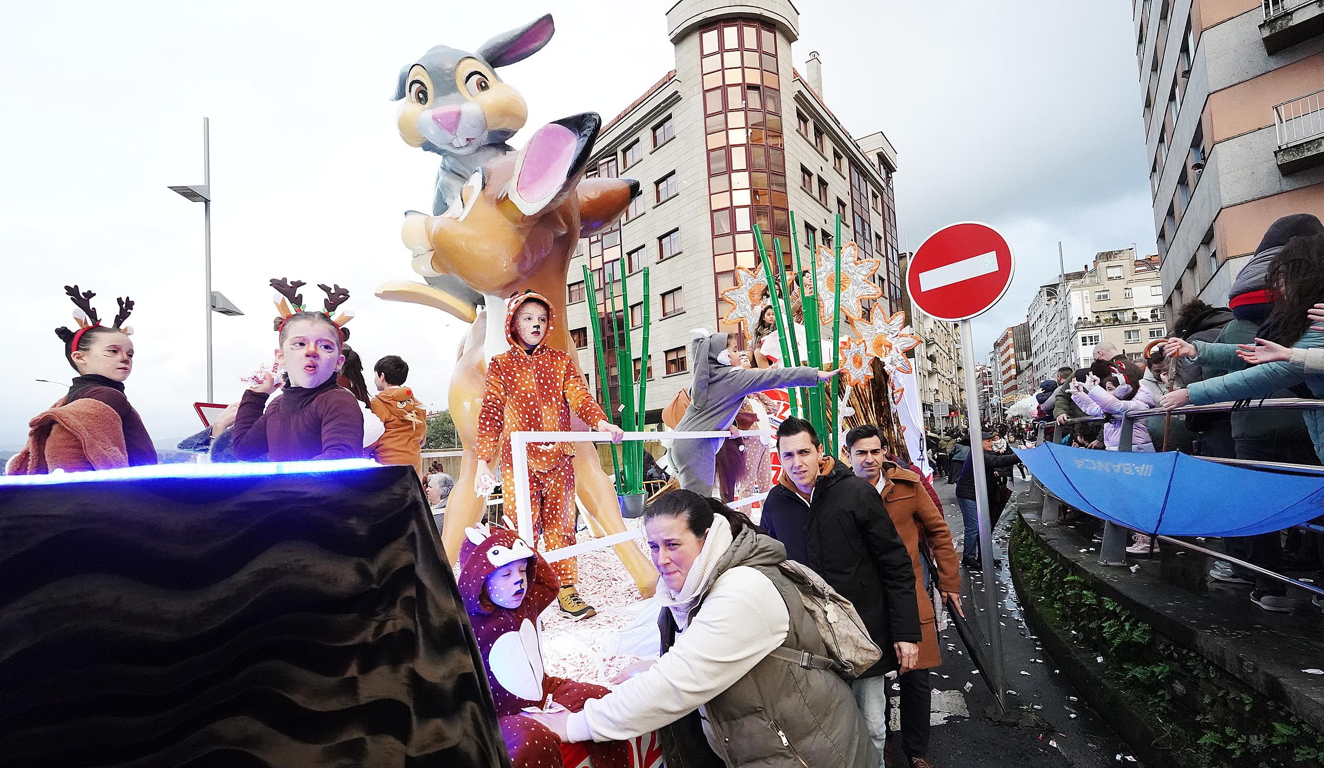 Cabalgata dos Reis Magos en Pontevedra