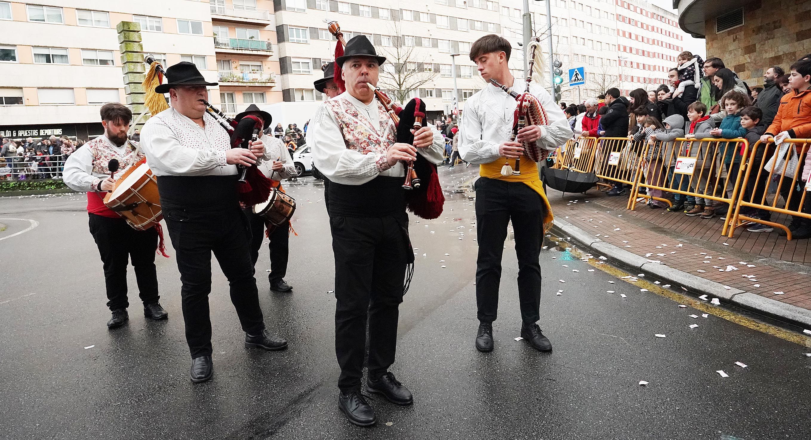 Cabalgata dos Reis Magos en Pontevedra