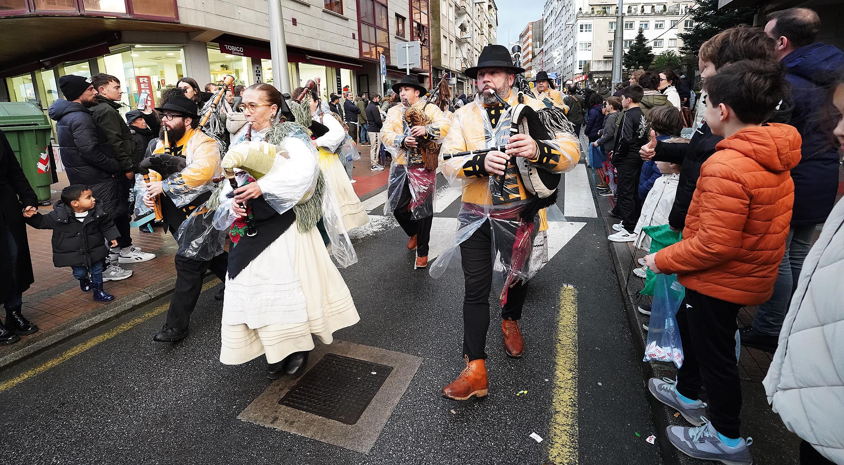 Cabalgata dos Reis Magos en Pontevedra