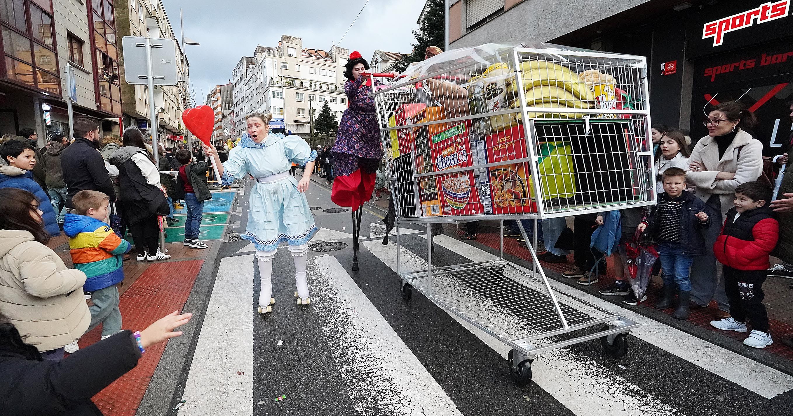 Cabalgata dos Reis Magos en Pontevedra