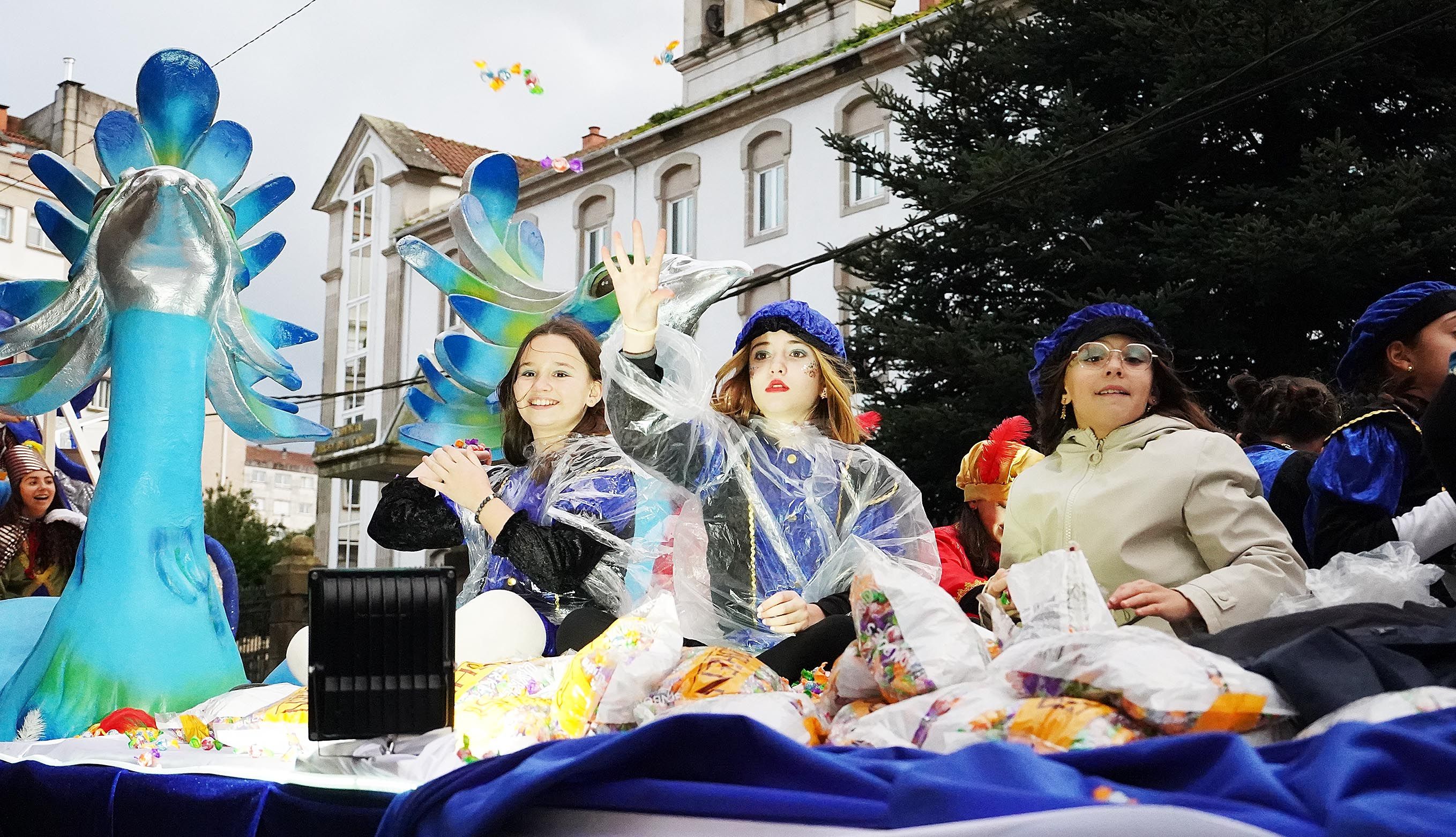 Cabalgata dos Reis Magos en Pontevedra