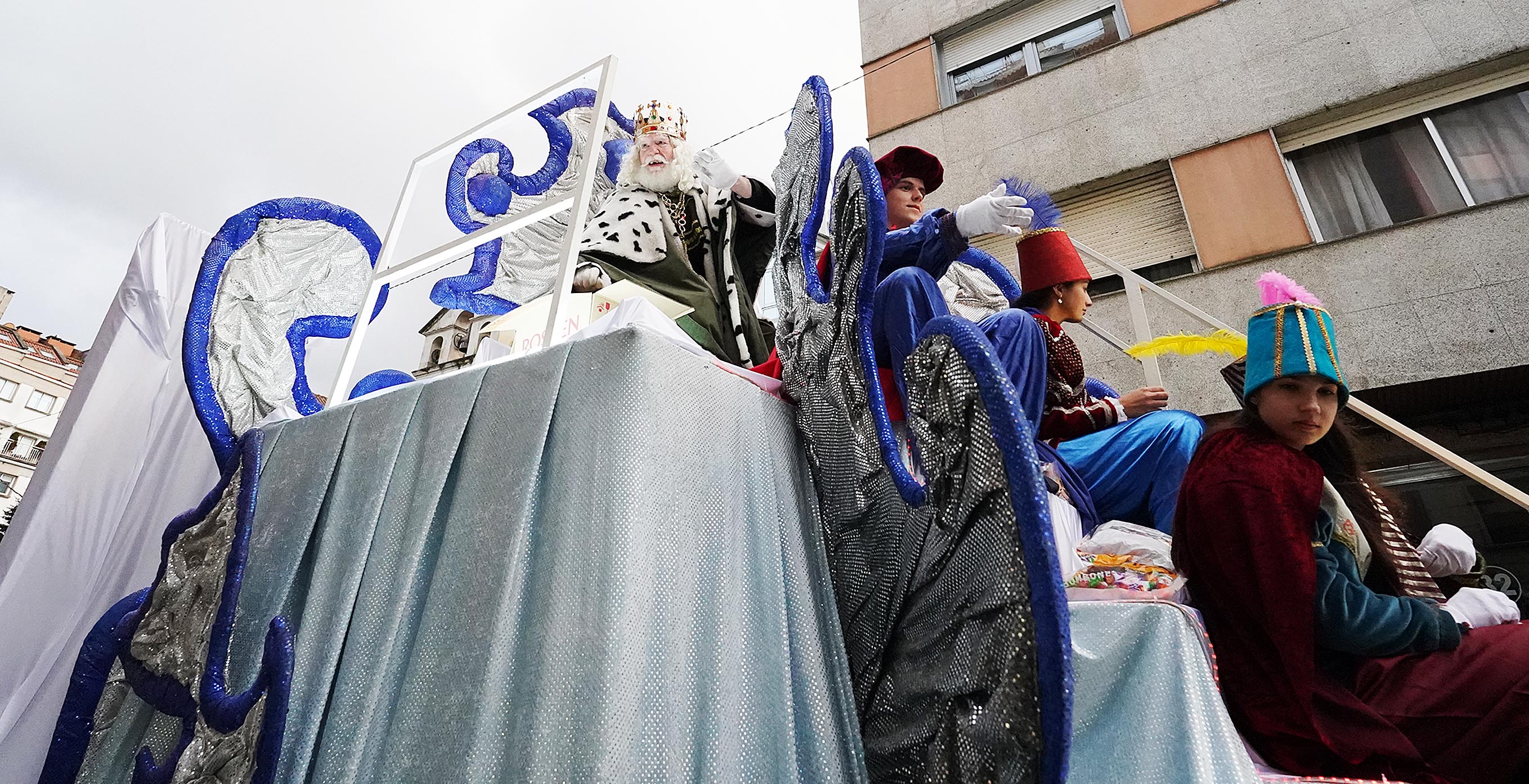 Cabalgata dos Reis Magos en Pontevedra