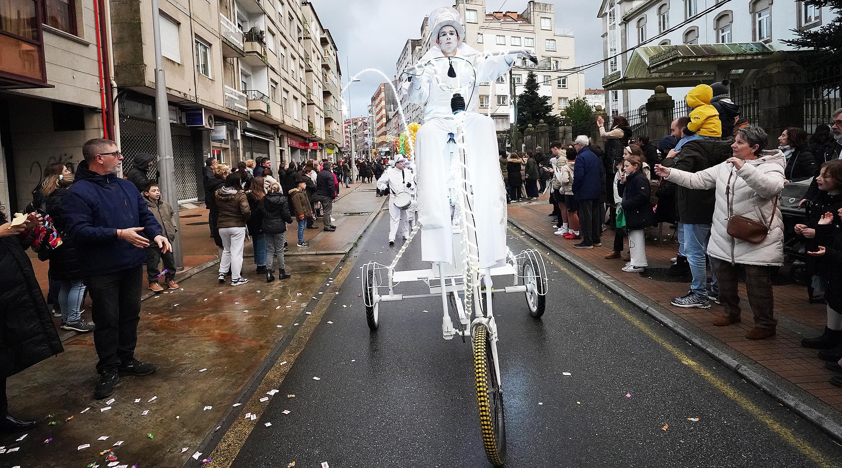 Cabalgata dos Reis Magos en Pontevedra