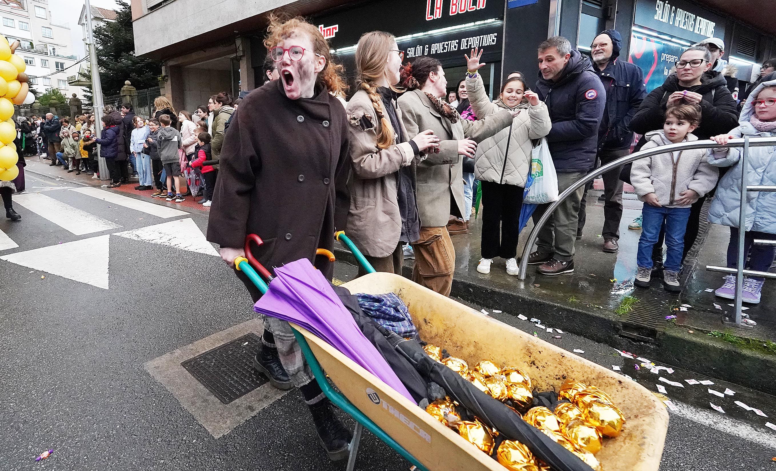 Cabalgata dos Reis Magos en Pontevedra