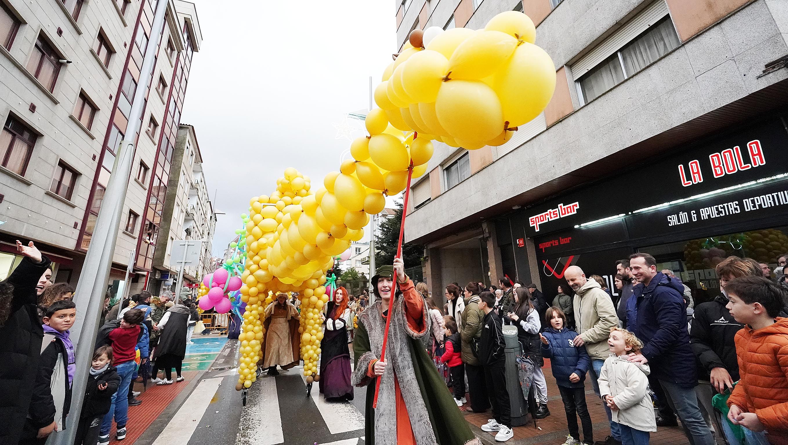 Cabalgata dos Reis Magos en Pontevedra