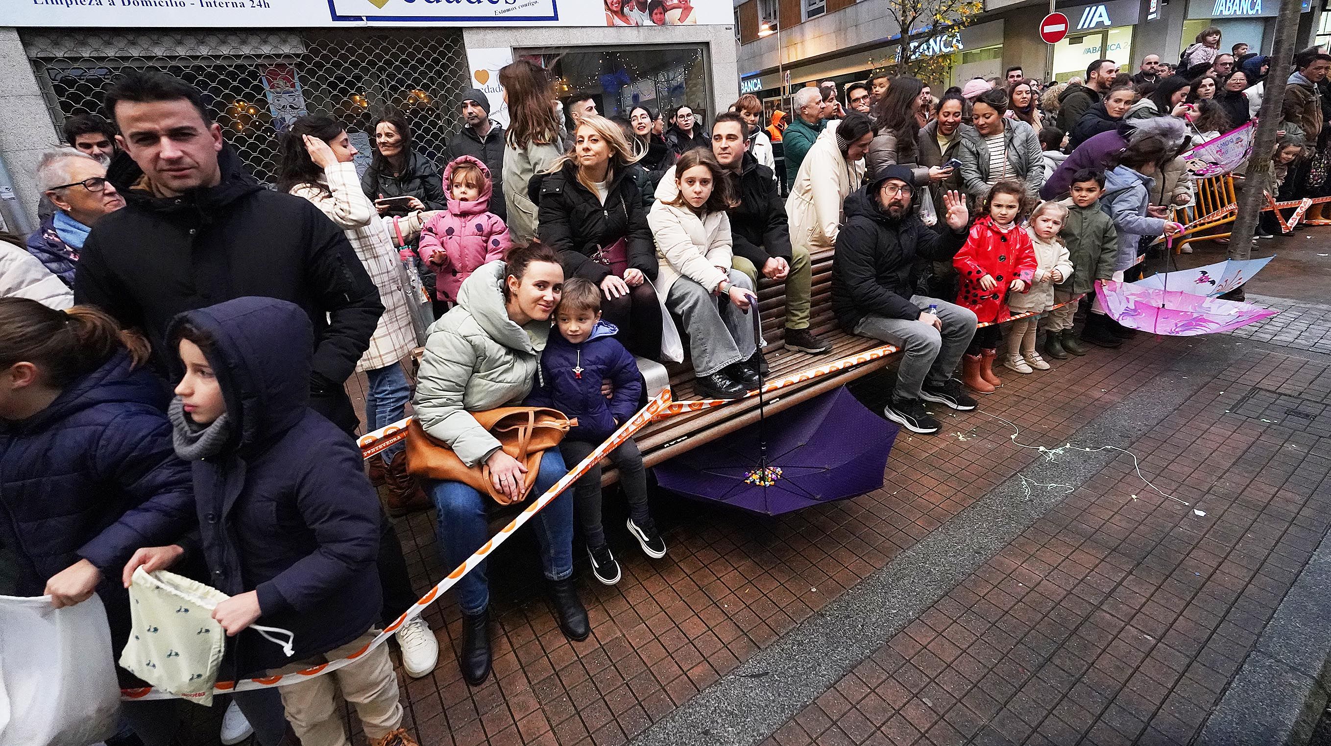 Cabalgata dos Reis Magos en Pontevedra