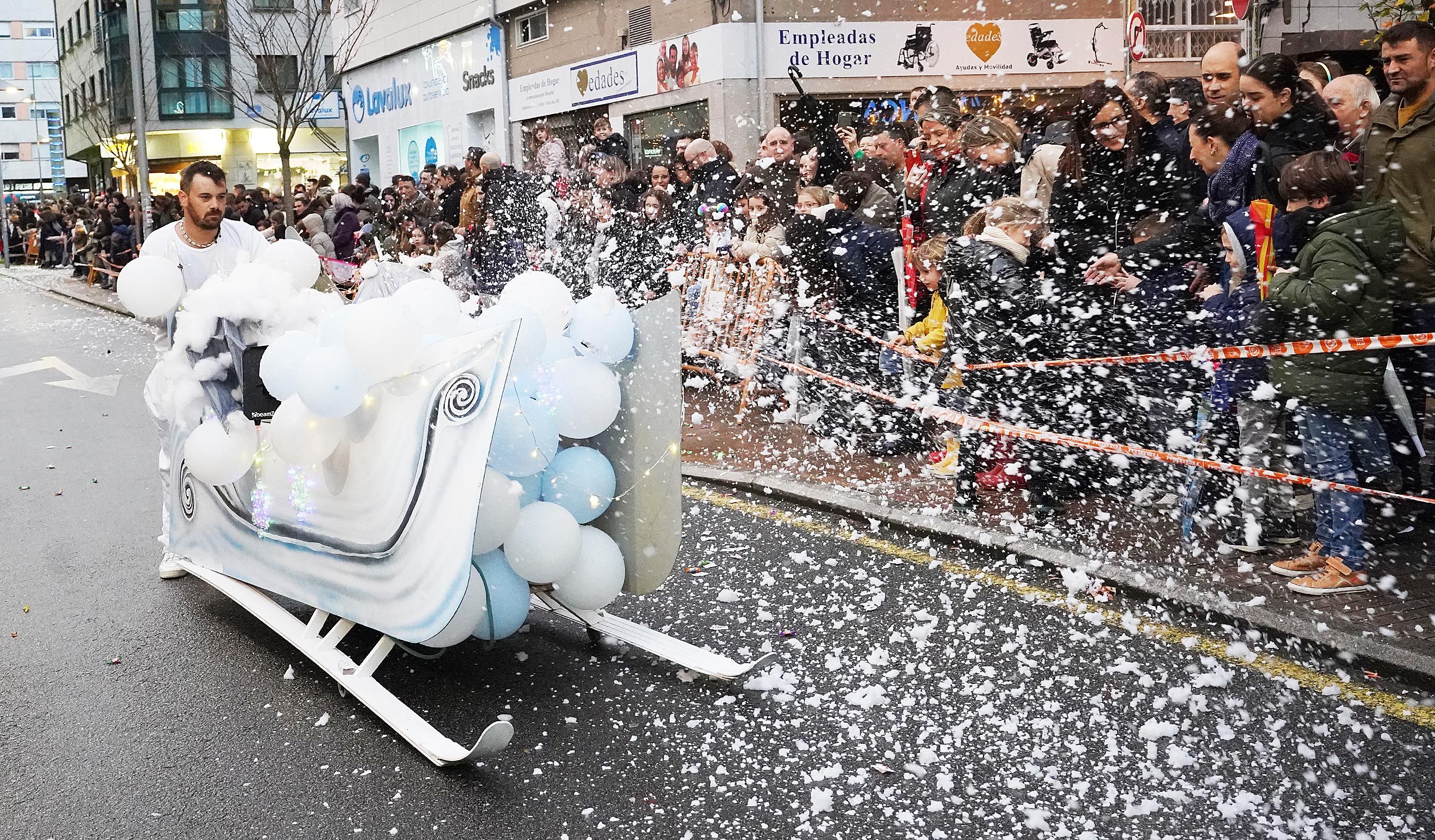 Cabalgata dos Reis Magos en Pontevedra