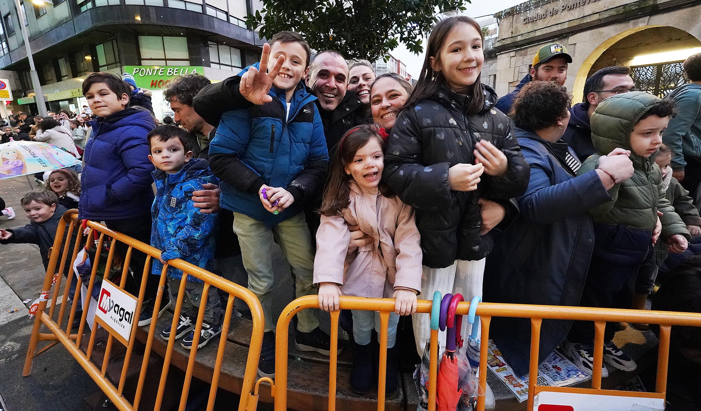 Cabalgata dos Reis Magos en Pontevedra