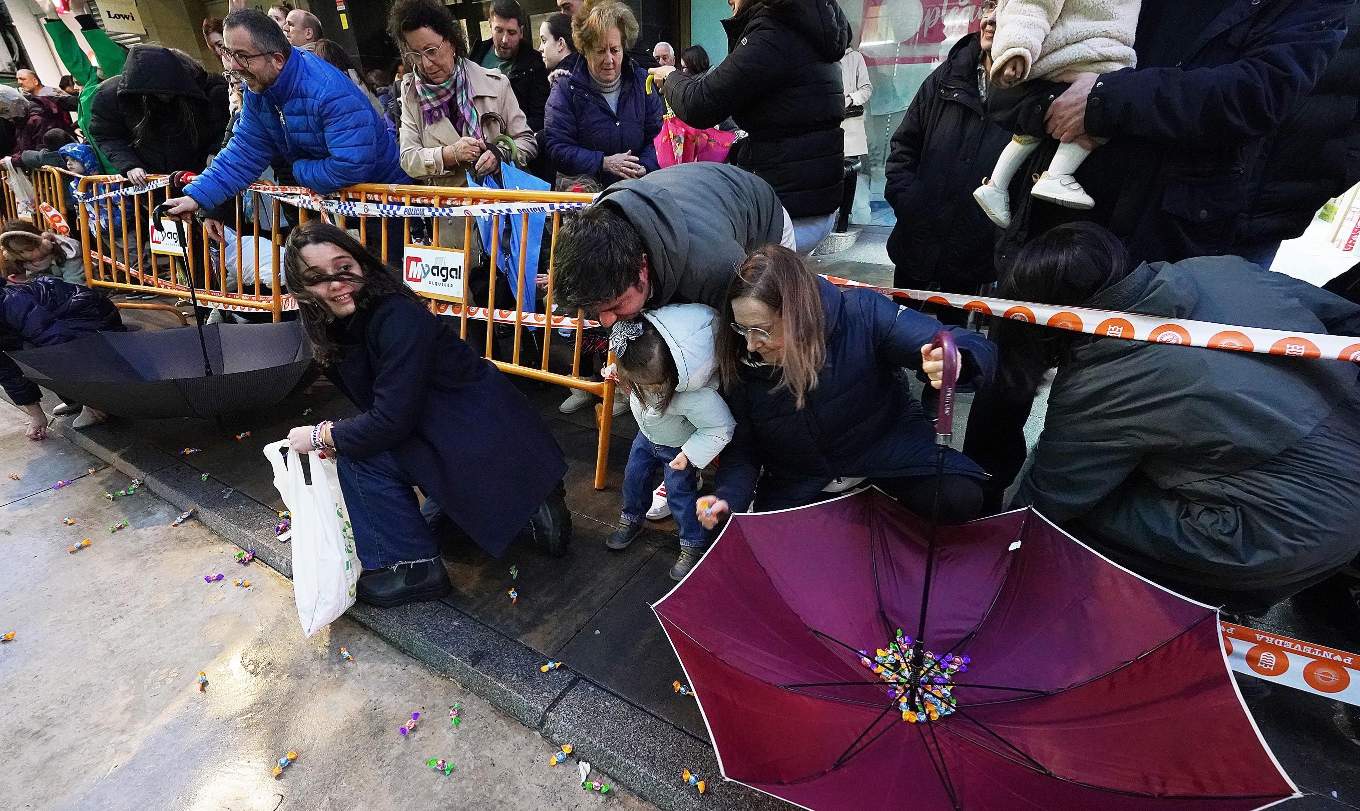 Cabalgata dos Reis Magos en Pontevedra