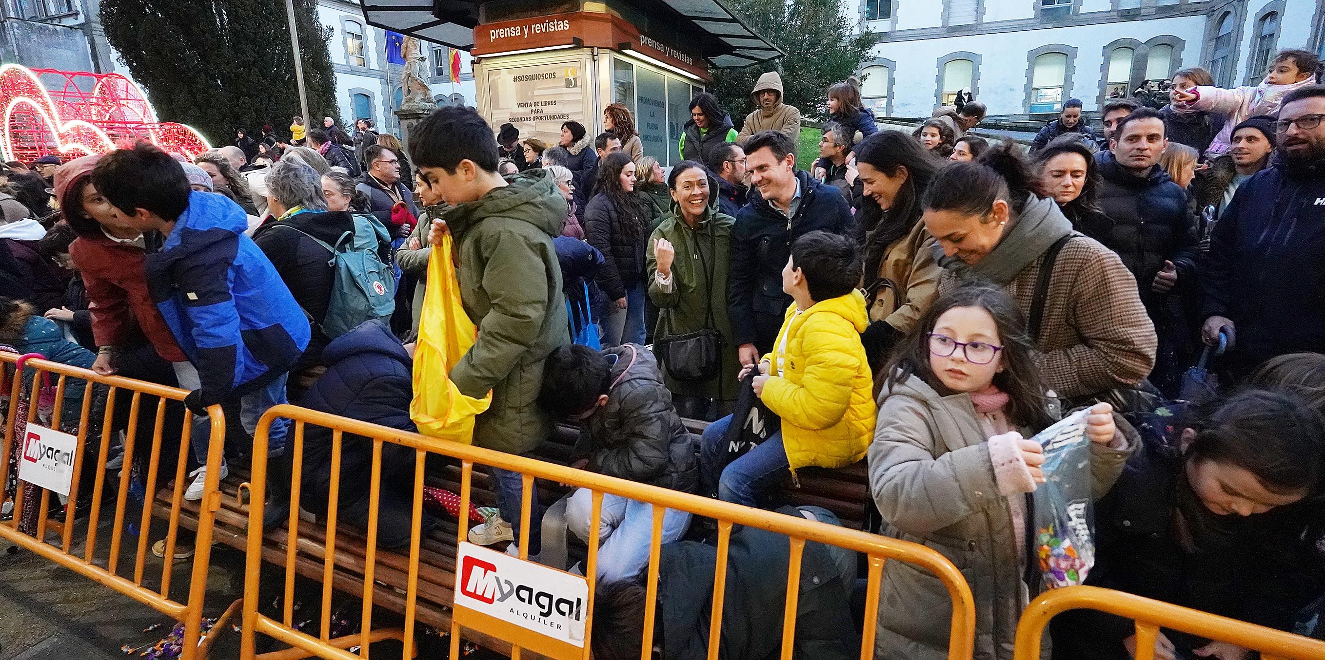 Cabalgata dos Reis Magos en Pontevedra