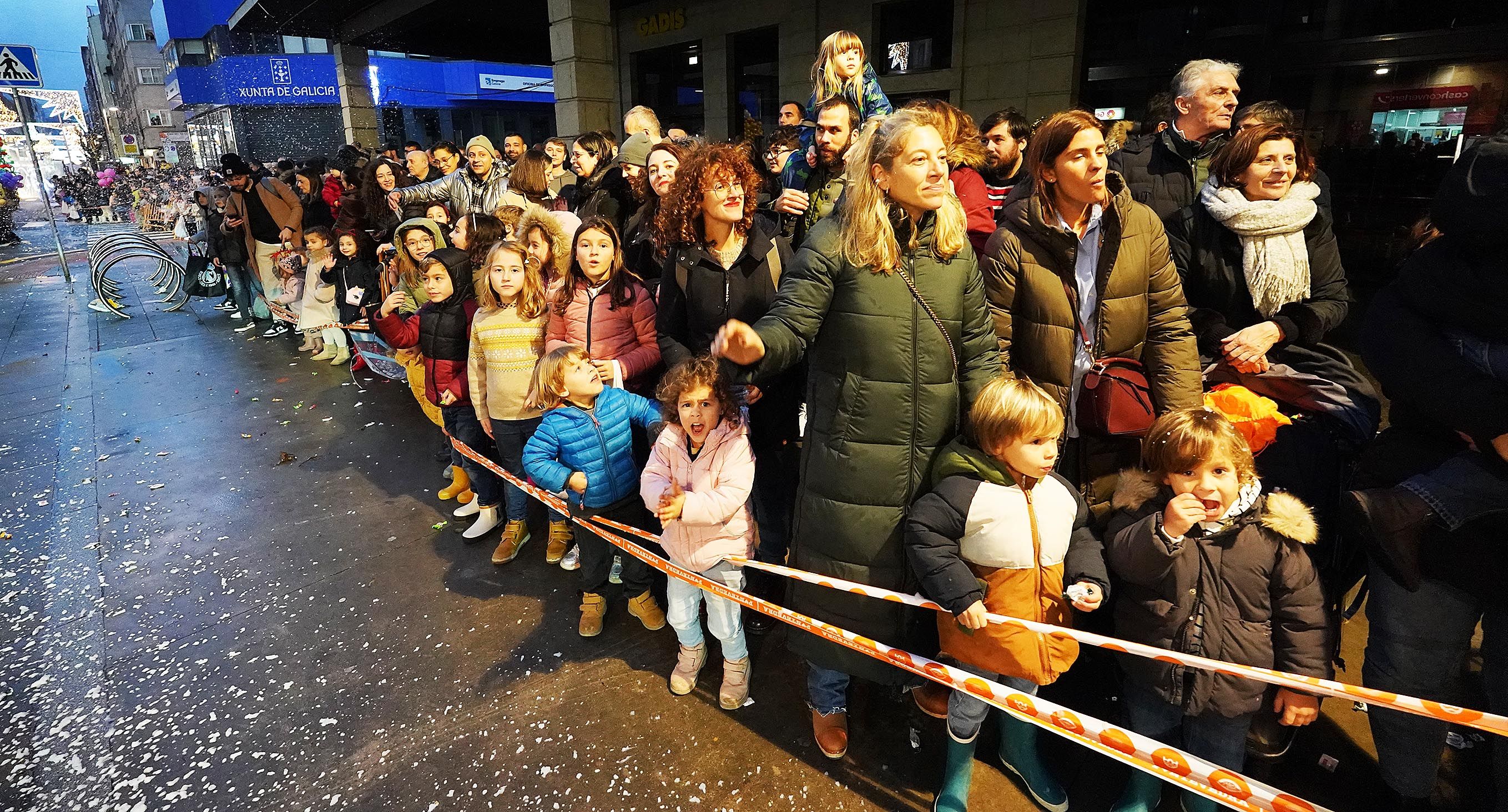 Cabalgata dos Reis Magos en Pontevedra