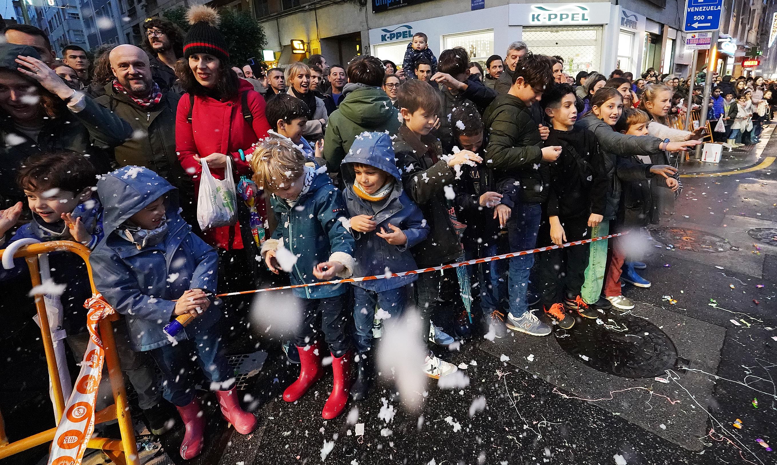 Cabalgata dos Reis Magos en Pontevedra