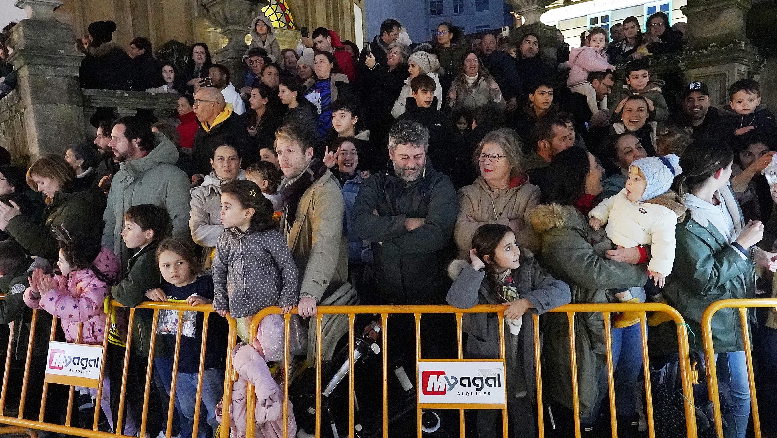 Cabalgata dos Reis Magos en Pontevedra