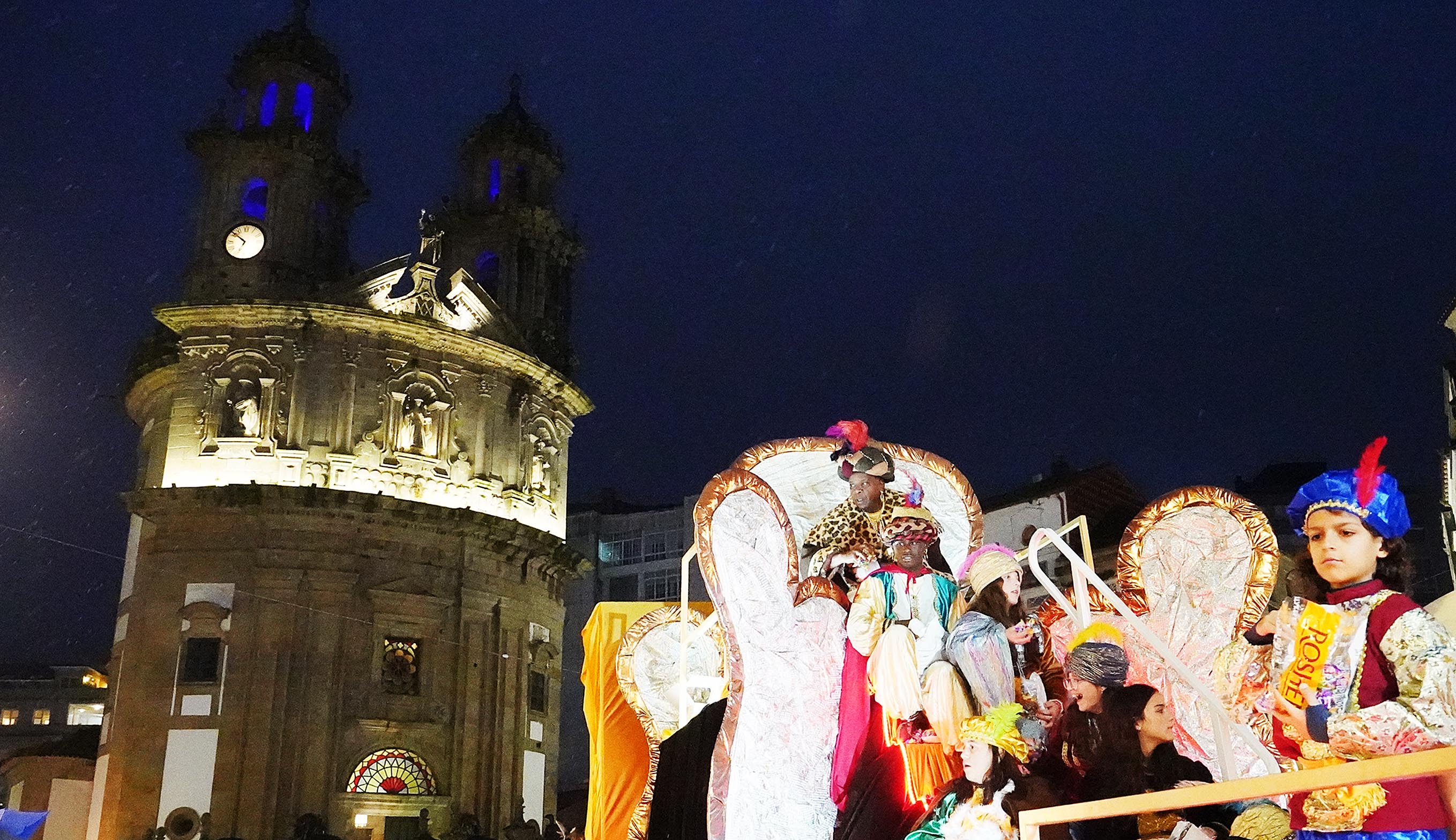 Cabalgata dos Reis Magos en Pontevedra