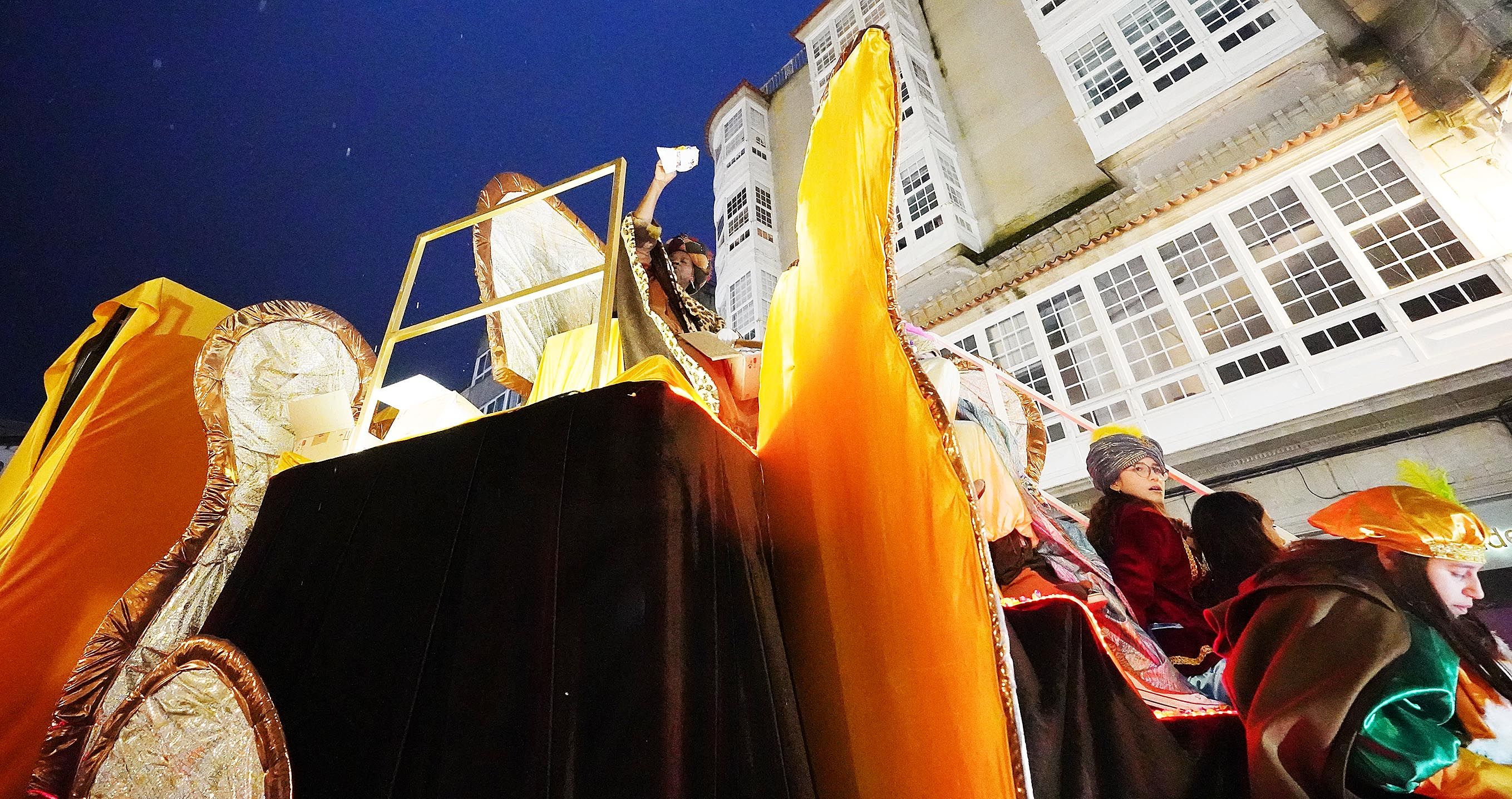 Cabalgata dos Reis Magos en Pontevedra