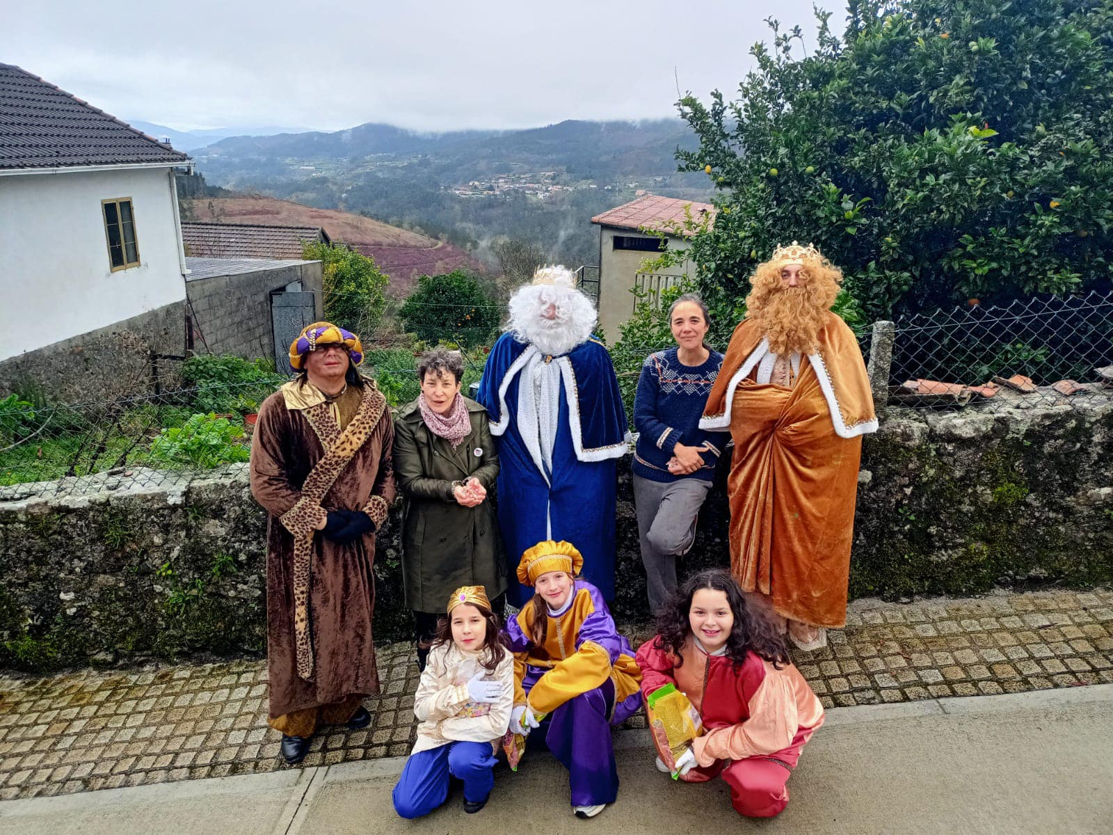 Los Reyes Magos en Campo Lameiro (1)