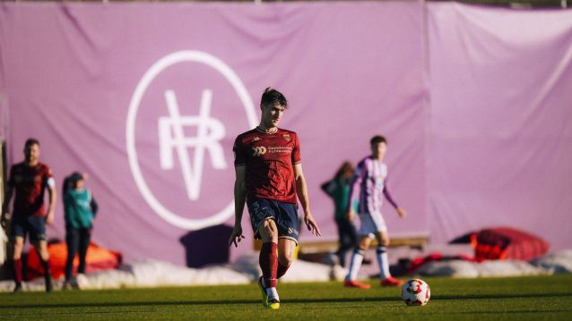 Partido entre Valladolid Promesas e Pontevedra CF