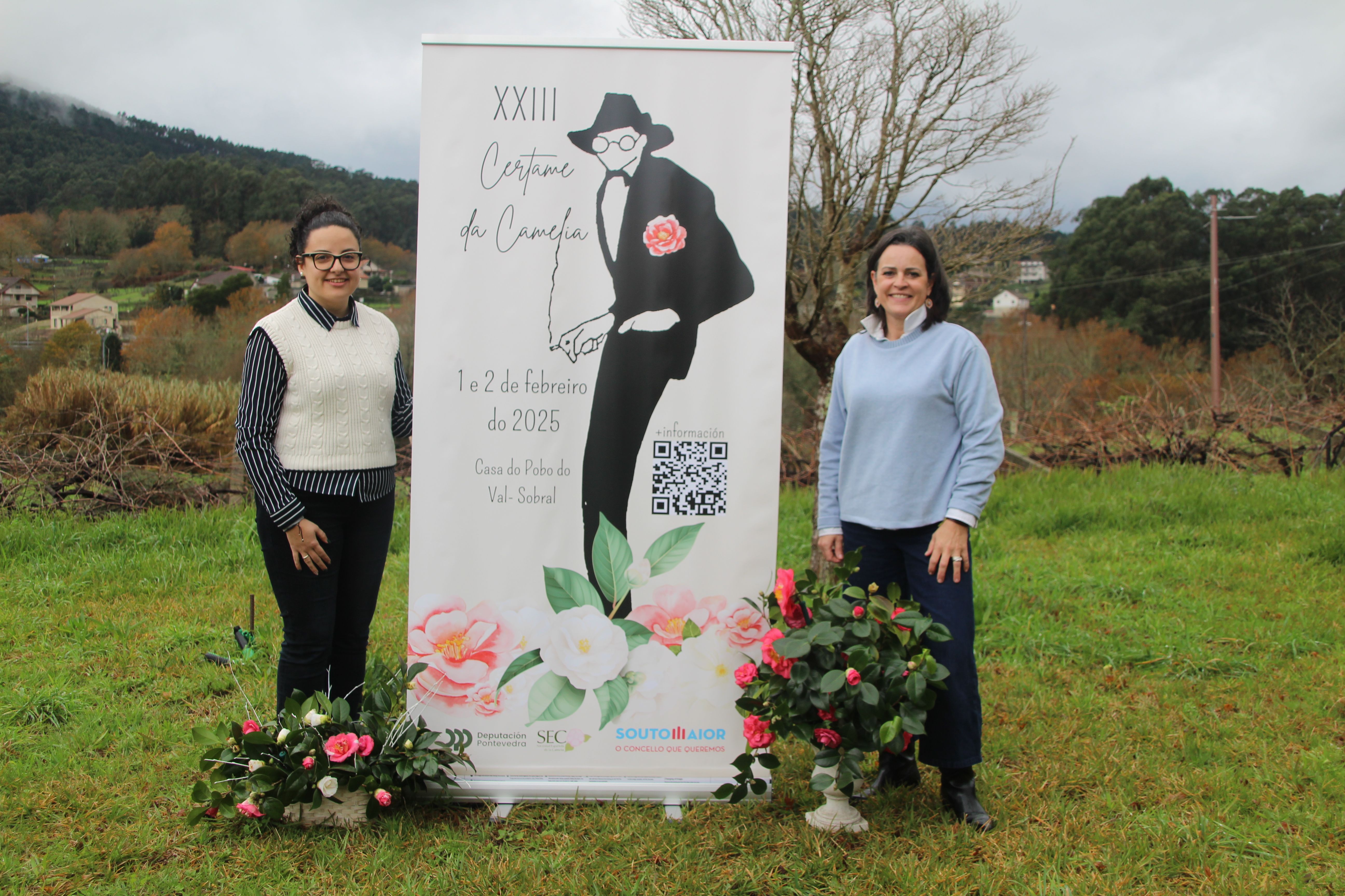 Silvia Cernadas e Rosana Comesaña presentan o Certame da Camelia