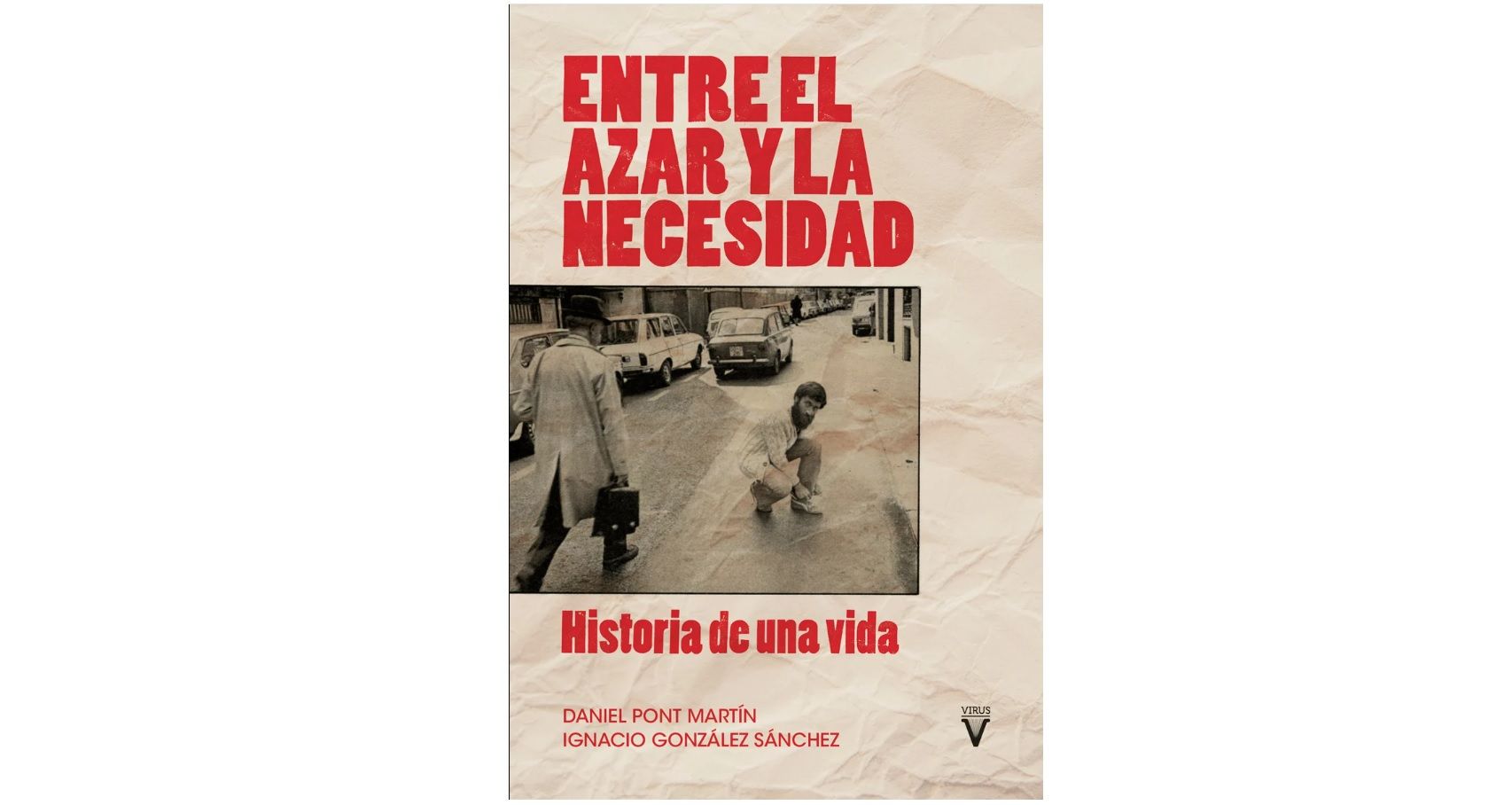 Portada do libro "Entre el azar y la necesidad"