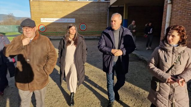 Visita ás obras no CEIP Vilaverde Mourente