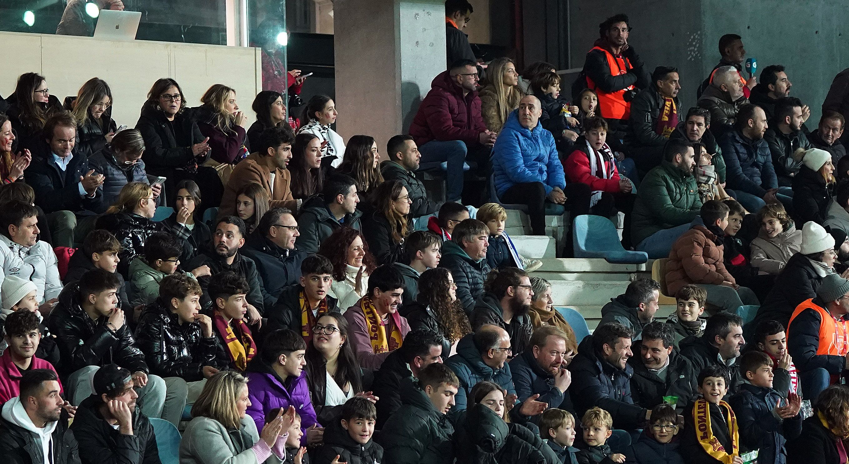 Oitavos de final da Copa do Rei entre Pontevedra e Getafe en Pasarón