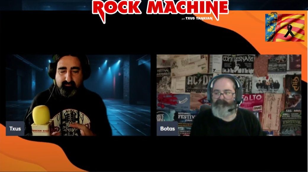 Txus Tankian máis 'El Botas' en 'Rock Machine'