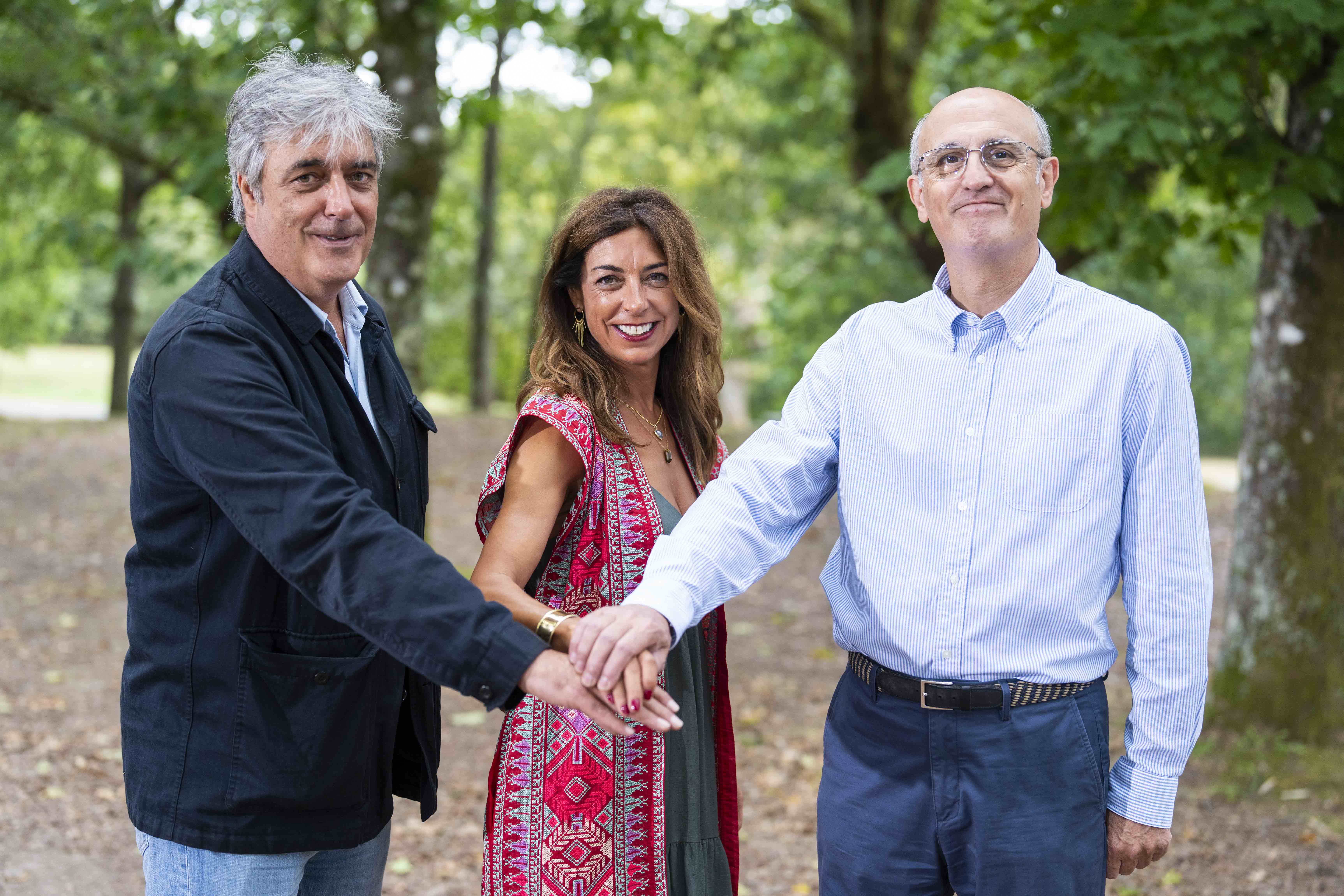 Os deputados Pedro Puy, Tristana Moraleja e Celso Delgado