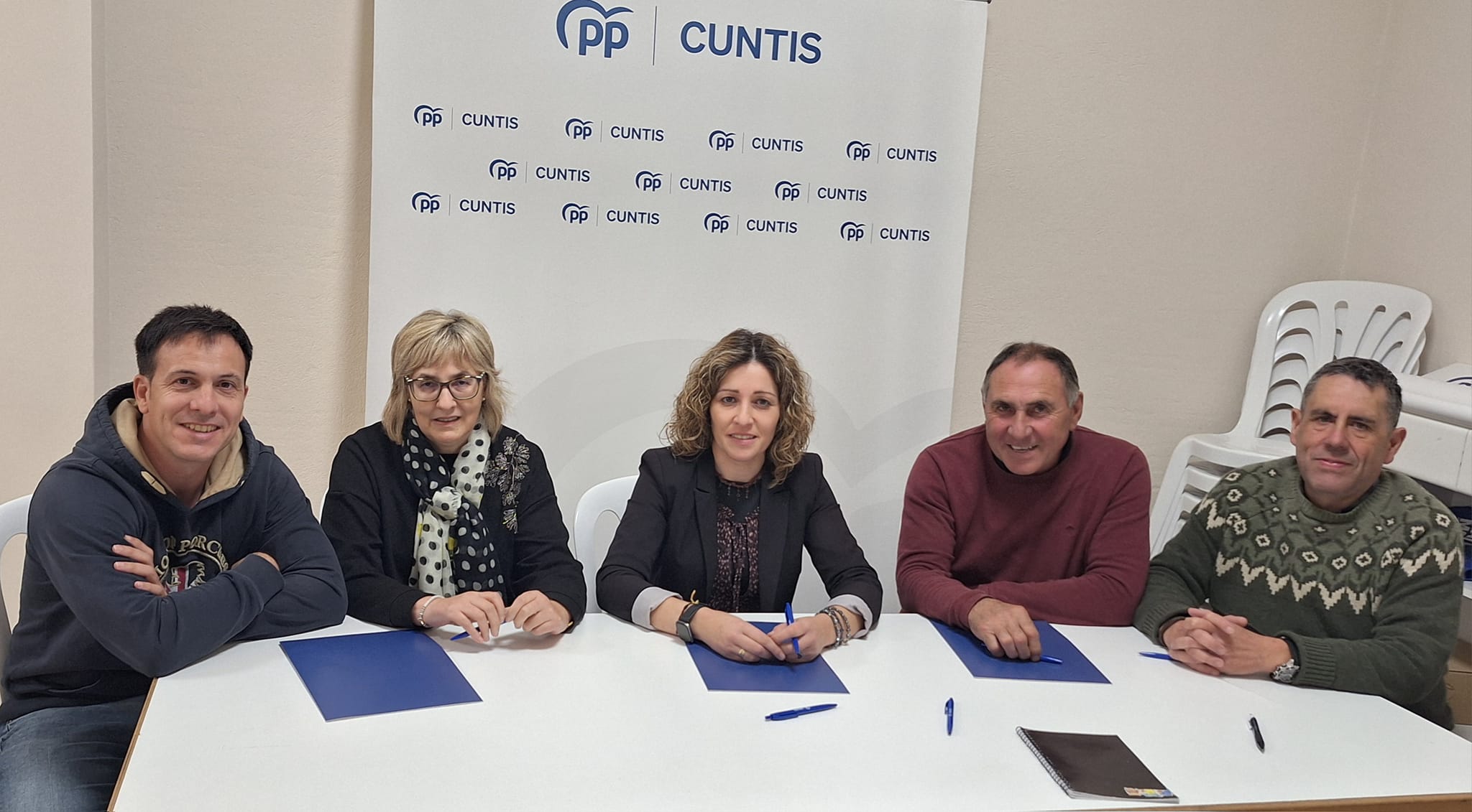 Concelleiros do PP de Cuntis