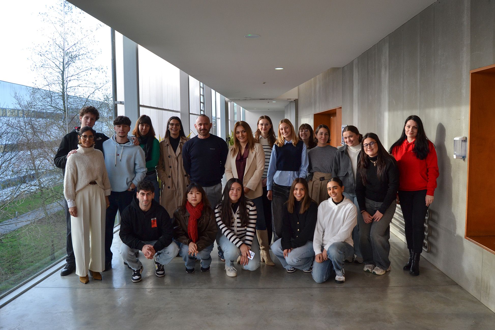 Acto de benvida ao alumnado internacional do campus