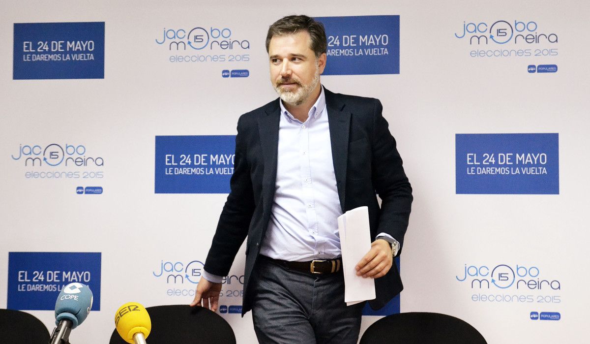 Jacobo Moreira, candidato del PP a la Alcaldía de Pontevedra