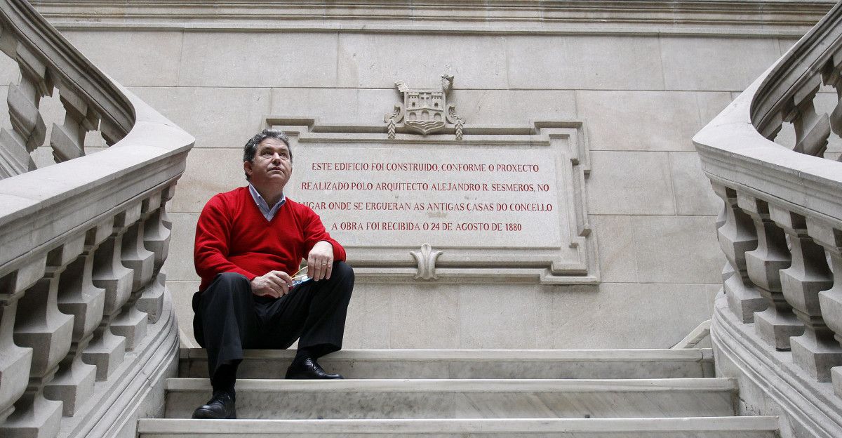 Miguel Fernández Lores, candidato del BNG a la Alcaldía de Pontevedra