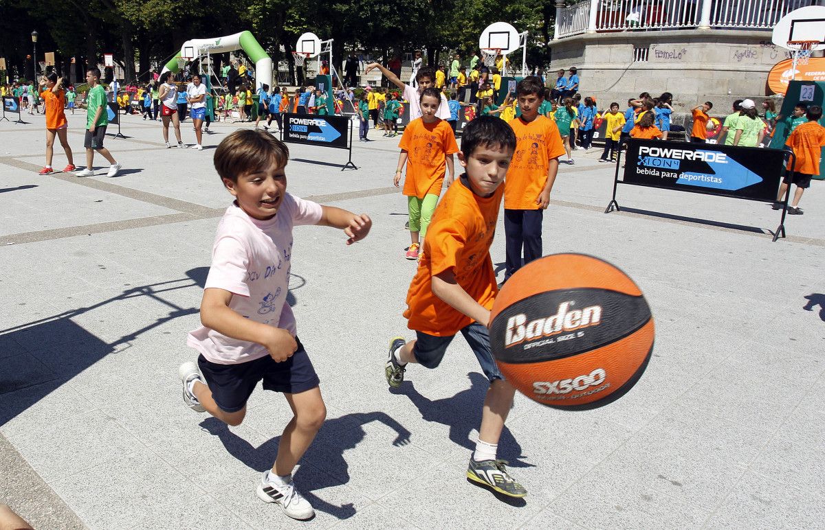 3x3 escolar en la calle organizado por el Arxil