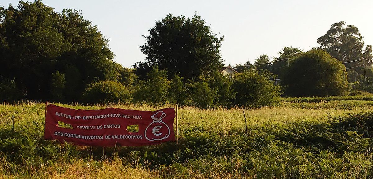 Terrenos en los que estaba prevista la construcción de los chalés de Valdecovos