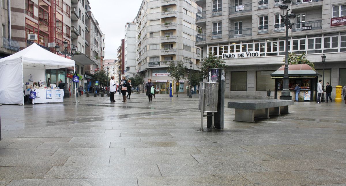 Plaza de Galicia en Vilagarcía