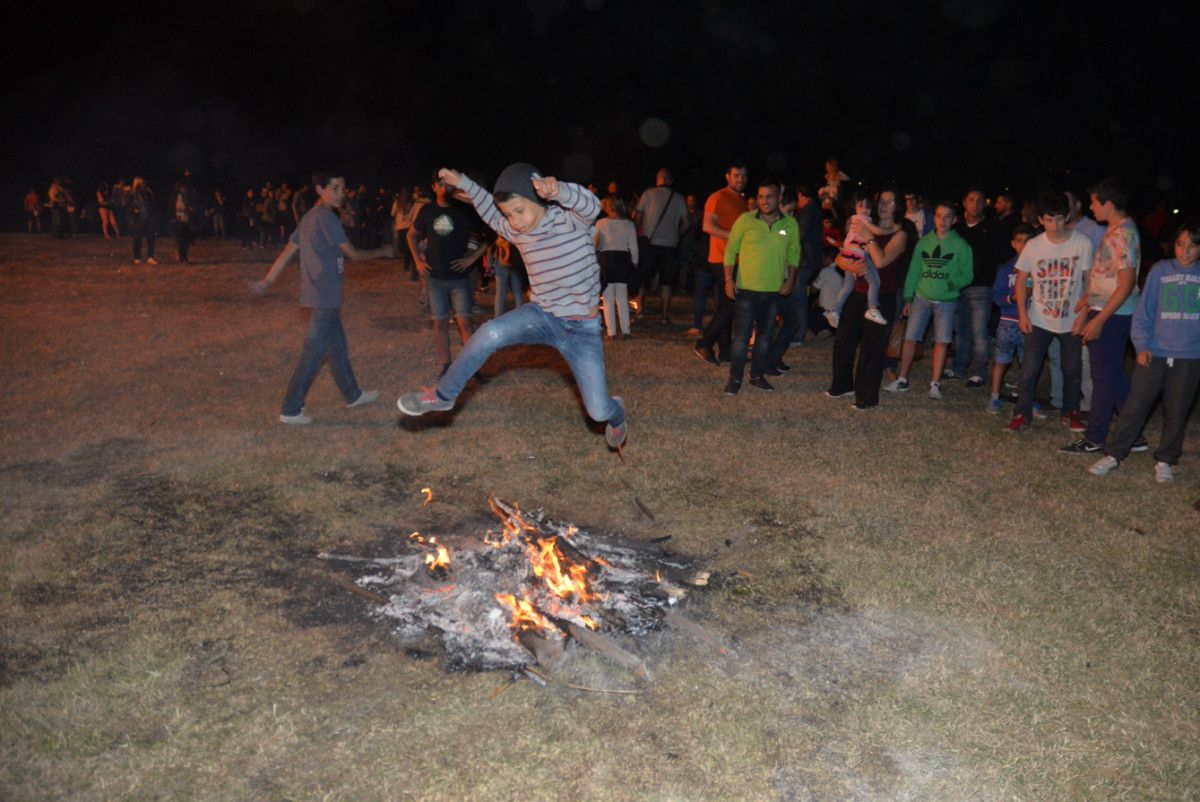 Noche de San Juan en A Seca, en Poio