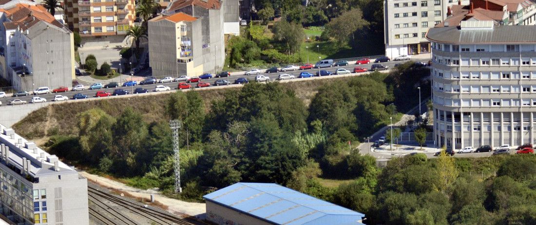 Terreos onde vai ser construido o novo edificio xudicial