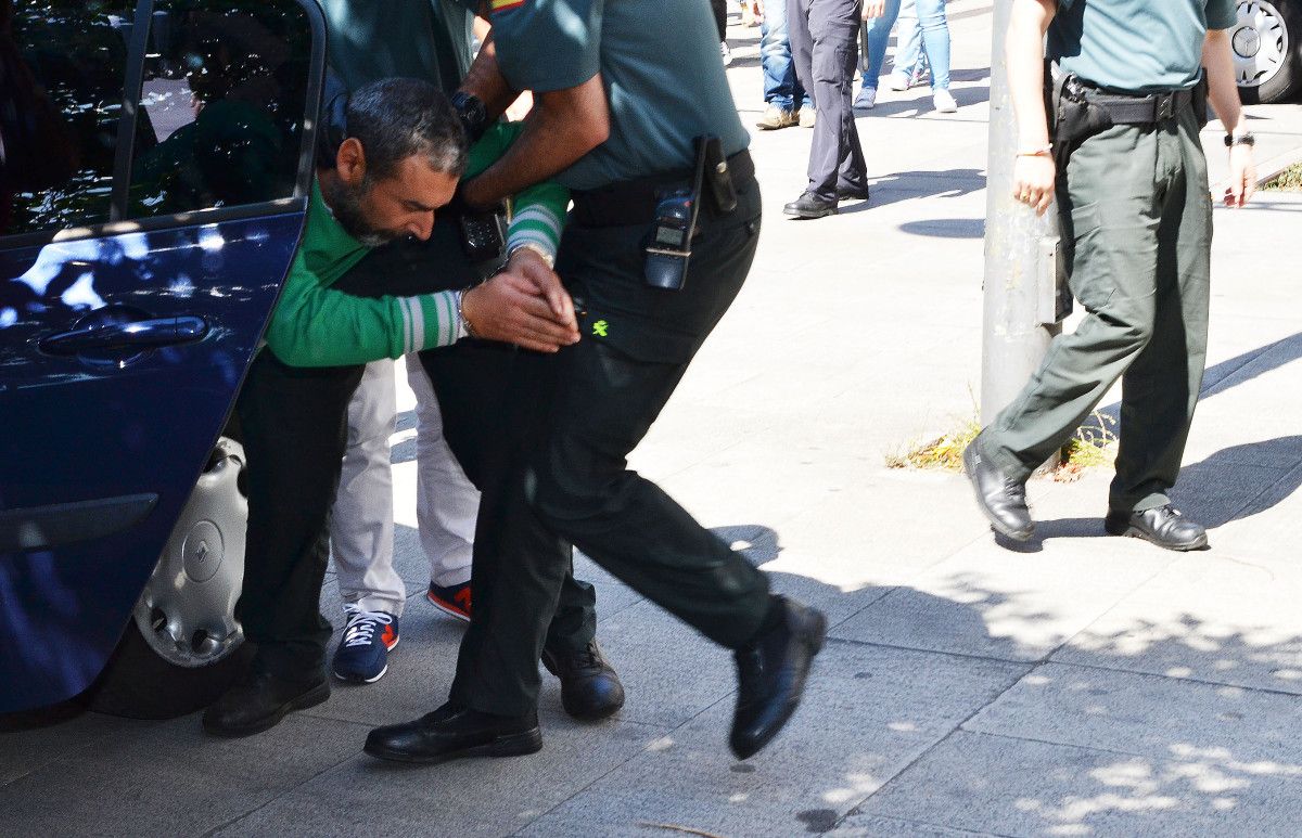 Paso a disposición judicial del presunto parricida de Moraña