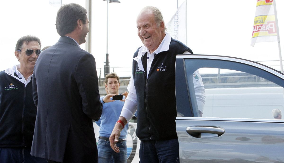 Juan Carlos I en Sanxenxo