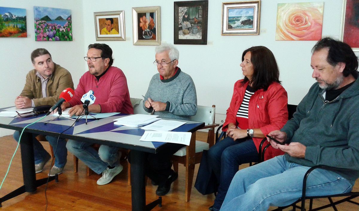 Rueda de prensa de Salvemos Pontevedra