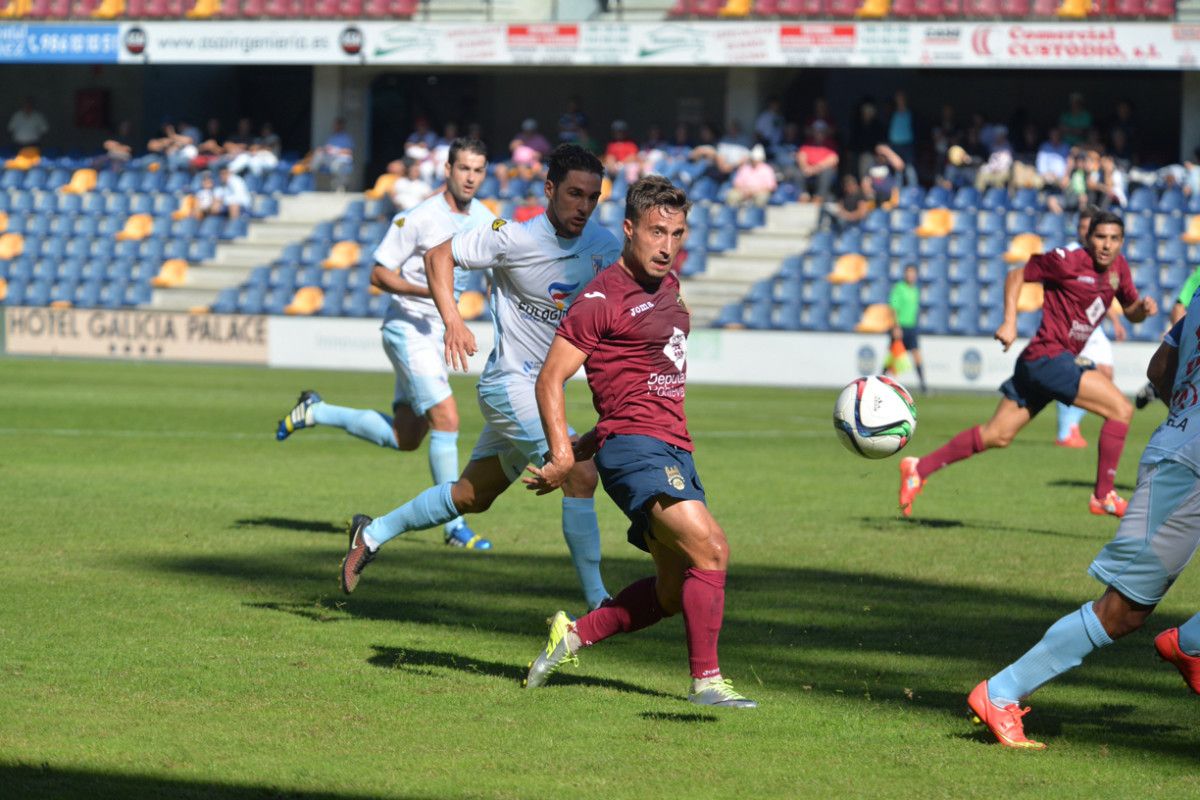 Partido entre Pontevedra y Compostela en Pasarón