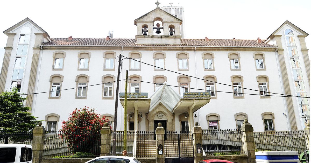 Edificio en donde se encontraba el Asilo de Ancianos en Loureiro Crespo