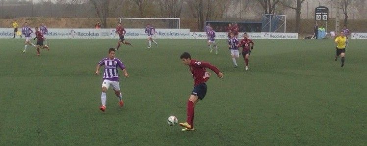 Partido entre Real Valladolid B y Pontevedra en el Anexo Zorrilla