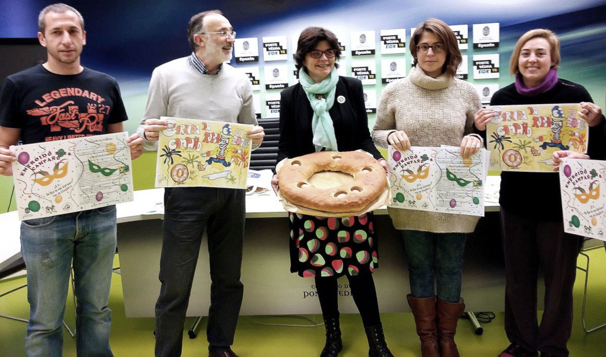 Presentación de la Corrida da Rosca de Campañó