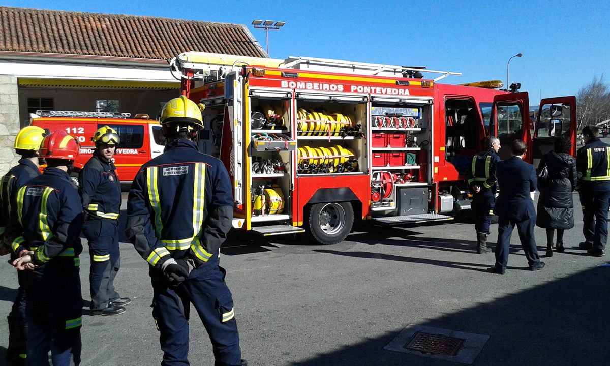 Parque de bomberos de Pontevedra