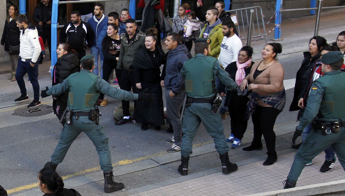 Momentos de tensión de los familiares de 'Lupe' Jiménez en el juicio contra José Luis Cortiñas 