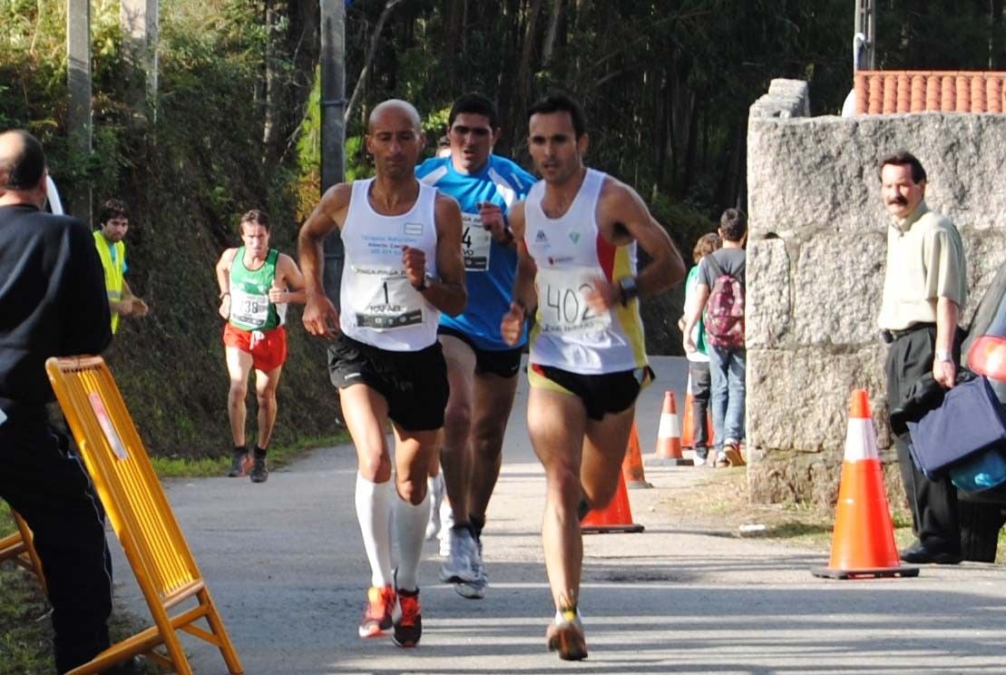 Rafael Fuentes e José Antonio Requejo, primeiro e segundo na carreira Pinga-Pinga