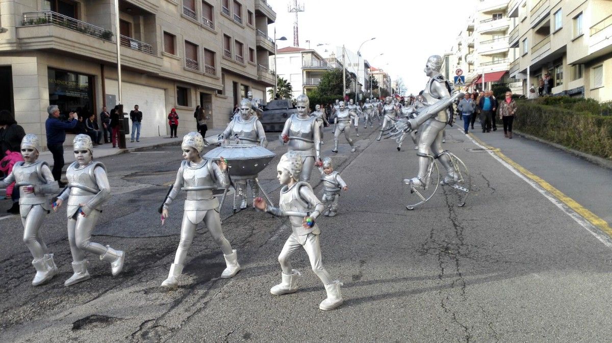 Desfile del Carnaval 2016 en Sanxenxo