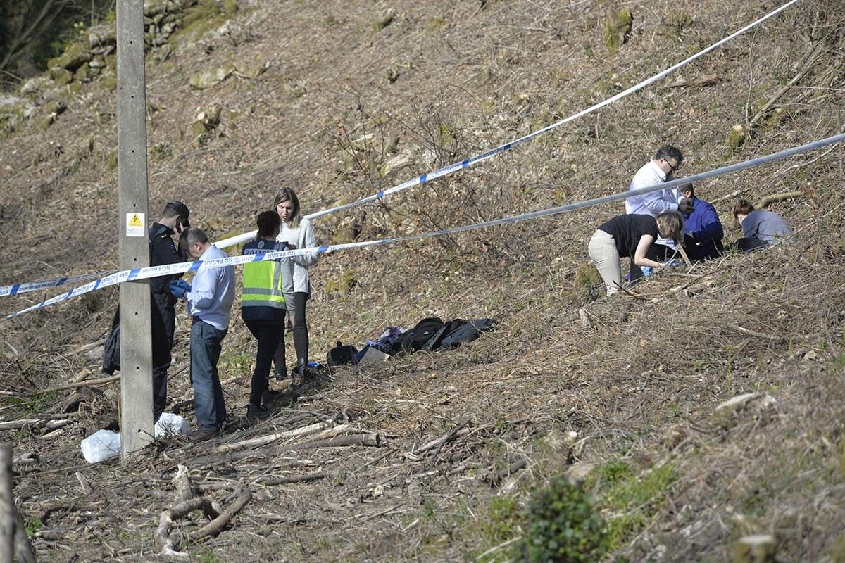 Aparición de restos humanos en una finca de Bora