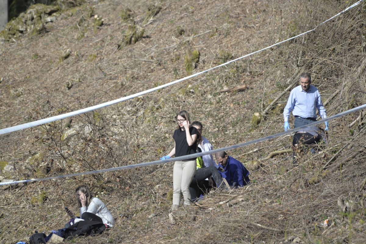 Aparición de restos humanos en una finca de Bora